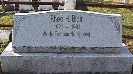 Rheo Blair Death